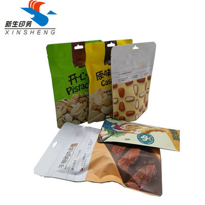 El soporte impreso encima de las bolsas del bolso del acondicionamiento de los alimentos metalizó seguro laminadas