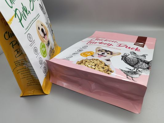 Bolsos que se puede volver a sellar de la bolsa del acondicionamiento de los alimentos de Mylar Ziplcok reciclables para el alimento para animales