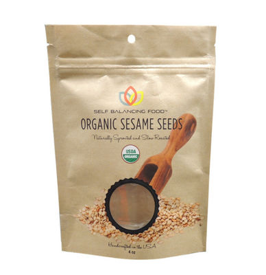 Bolsas de papel de encargo de la comida de Logo Granola Kraft 160*245m m con la cremallera superior