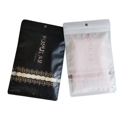 Bolsos impresos de encargo de la cerradura de la cremallera del ANIMAL DOMÉSTICO de CMYK PE para la ropa que embala el 12*20cm reutilizable