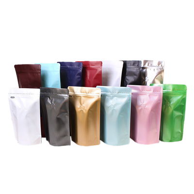 el café de la cerradura de la cremallera 120mic se levanta el café plástico Bean Packaging de las bolsas VMPET