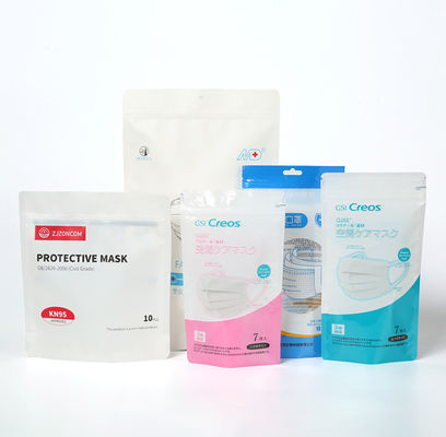 Bolso que embala plástico disponible quirúrgico de encargo 60mic de la mascarilla N95