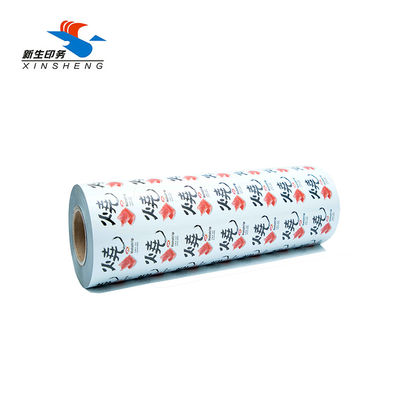 Empaquetado brillante de Matte Plastic Roll For Food del rollo de la bolsa del embalaje del bocado de BOPP