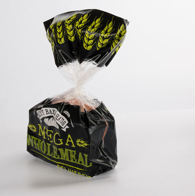 El fotograbado biodegradable de los bolsos del embalaje del pan de la categoría alimenticia del HDPE de la fábrica del pan imprimió