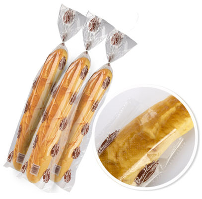 Envase de plástico del FDA PE para el Baguette del pan 60-300 micrones
