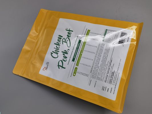 Bolsos que se puede volver a sellar de la bolsa del acondicionamiento de los alimentos de Mylar Ziplcok reciclables para el alimento para animales
