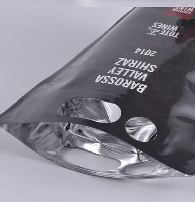 Las bolsas biodegradables del papel de aluminio para el vacío líquido se levantan bolsas líquidas