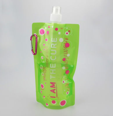 CMYK 150 micrones de bolsas impresas de encargo de la bebida empaquetan tamaño de 500ml 400ml