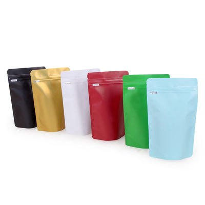 El papel de aluminio 125g se levanta el café Bean Pouch Bags With Valve