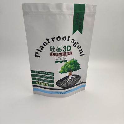 Matt Resealable Aluminum Foil Bags impreso de encargo huele capacidad de la prueba 1Kg