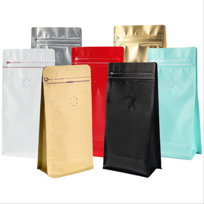 Plástico levántese la capacidad impresa fotograbado 1kg de los bolsos de café de la bolsa