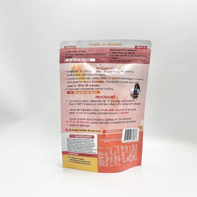 El cierre en la parte superior reciclable del bolso del papel de aluminio del sellado caliente se levanta la bolsa