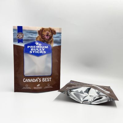 El perro de encargo interno lateral del papel de aluminio del escudete trata el soporte encima del bolso azul de la cerradura de la cremallera