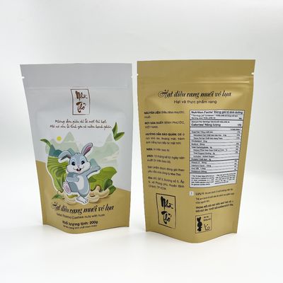 Bolso del acondicionamiento de los alimentos del papel de aluminio de VMPET 300 micrones de impresión del fotograbado