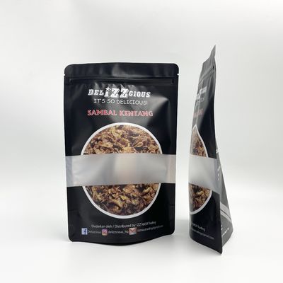 Bolsos impermeables del acondicionamiento de los alimentos del papel de aluminio con la ventana clara
