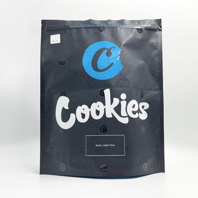 El papel de aluminio CBD coloca bolsos para arriba de empaquetado huele el impermeable de la prueba 1 libra