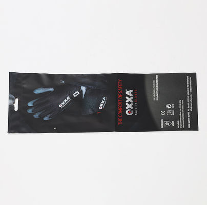 Guantes que empaquetan la impresión modificada para requisitos particulares bolsa  plástica de la ropa de los calcetines de los bolsos
