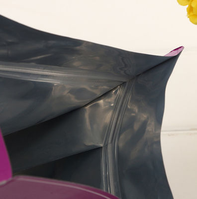 Prenda impermeable de empaquetado inferior plana interna de los bolsos del alimento para animales del papel de aluminio