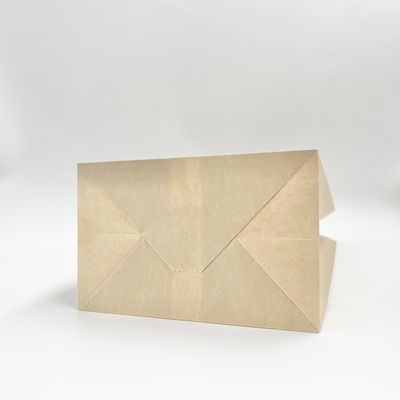 Impresión de empaquetado de papel biodegradable del fotograbado del bolso de Kraft con la parte inferior plana
