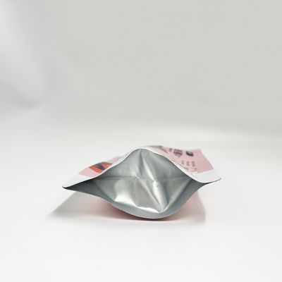 El soporte de aluminio de la Cremallera-cerradura encima del animal doméstico trata aduana del bolso del acondicionamiento de los alimentos impreso
