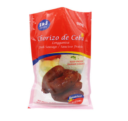 Sello de empaquetado de nylon congelado de los lados de los bolsos de vacío de la categoría alimenticia 3