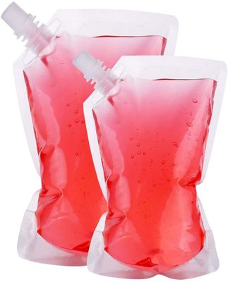 300 micrones echan en chorro la impresión plástica de Juice Drink Bag Pouches Gravure